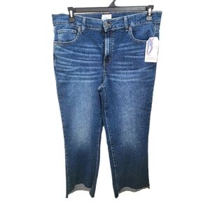 Time and Tru High Rise Flare Crop Jeans